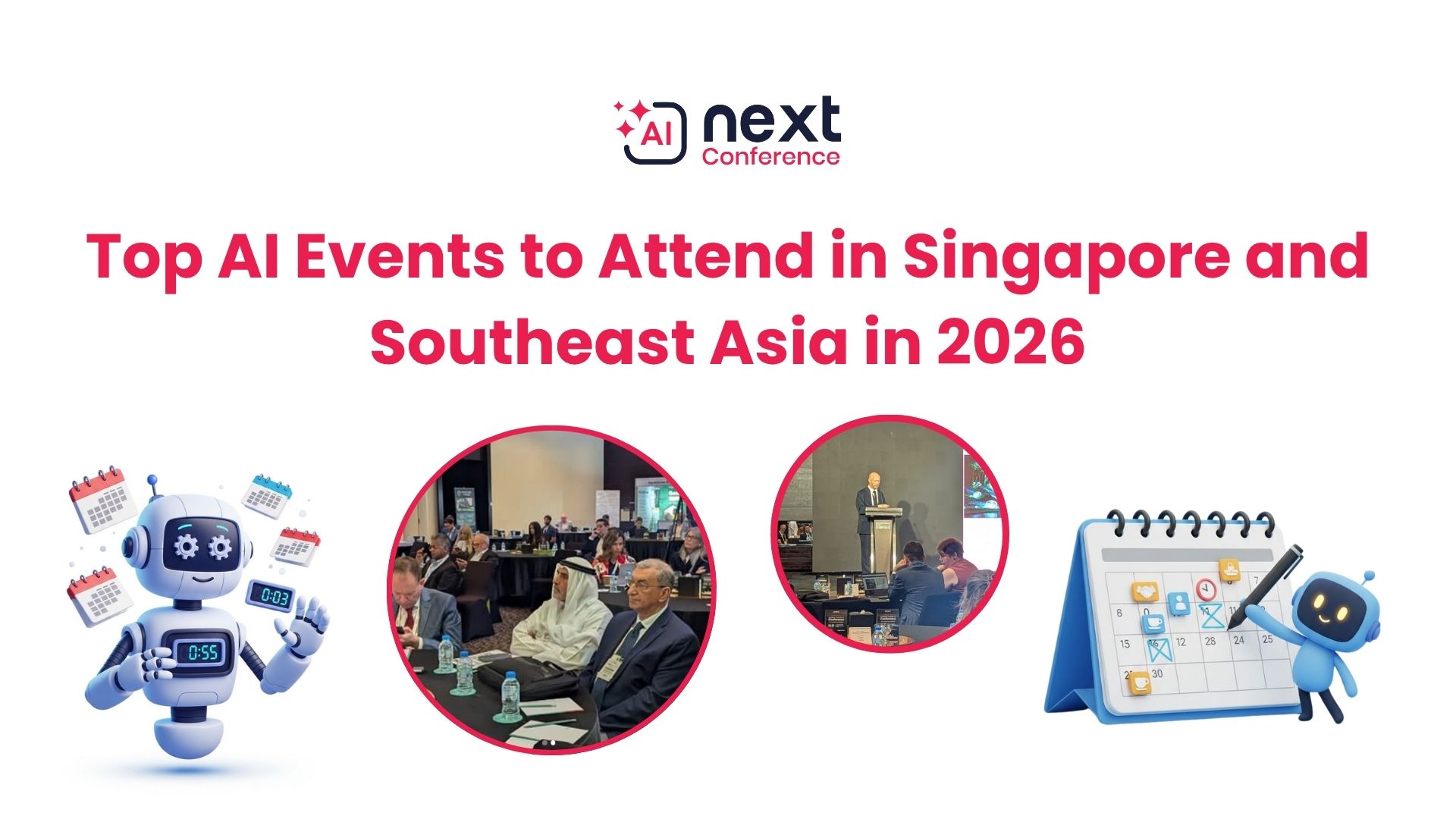 Top AI Events to Attend in Singapore and Southeast Asia in 2026