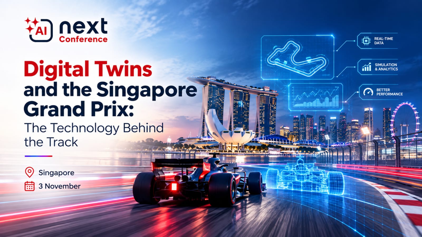 Digital Twins and the Singapore Grand Prix: The Technology Behind the Track